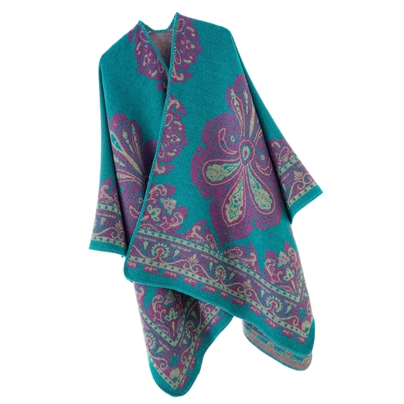 

Cultural Design Winter Scarf Wrap Multi Functional Cold Weather Use for Outdoor Y166