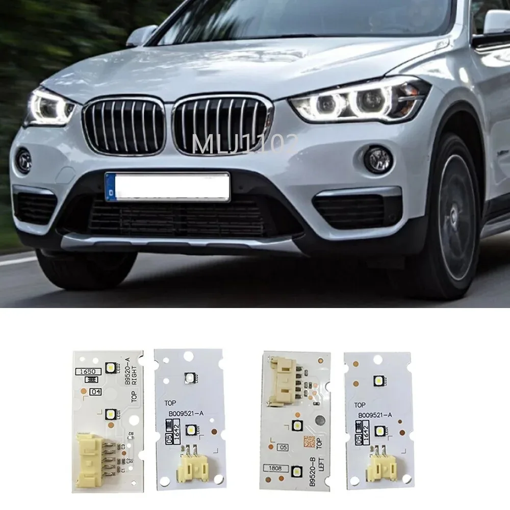 63117428791 63117428792 White Angel Eye DRL Board For BMW 2017 2018 2019 X1 F48 F49 LED Headlight  Running Light Source Chip