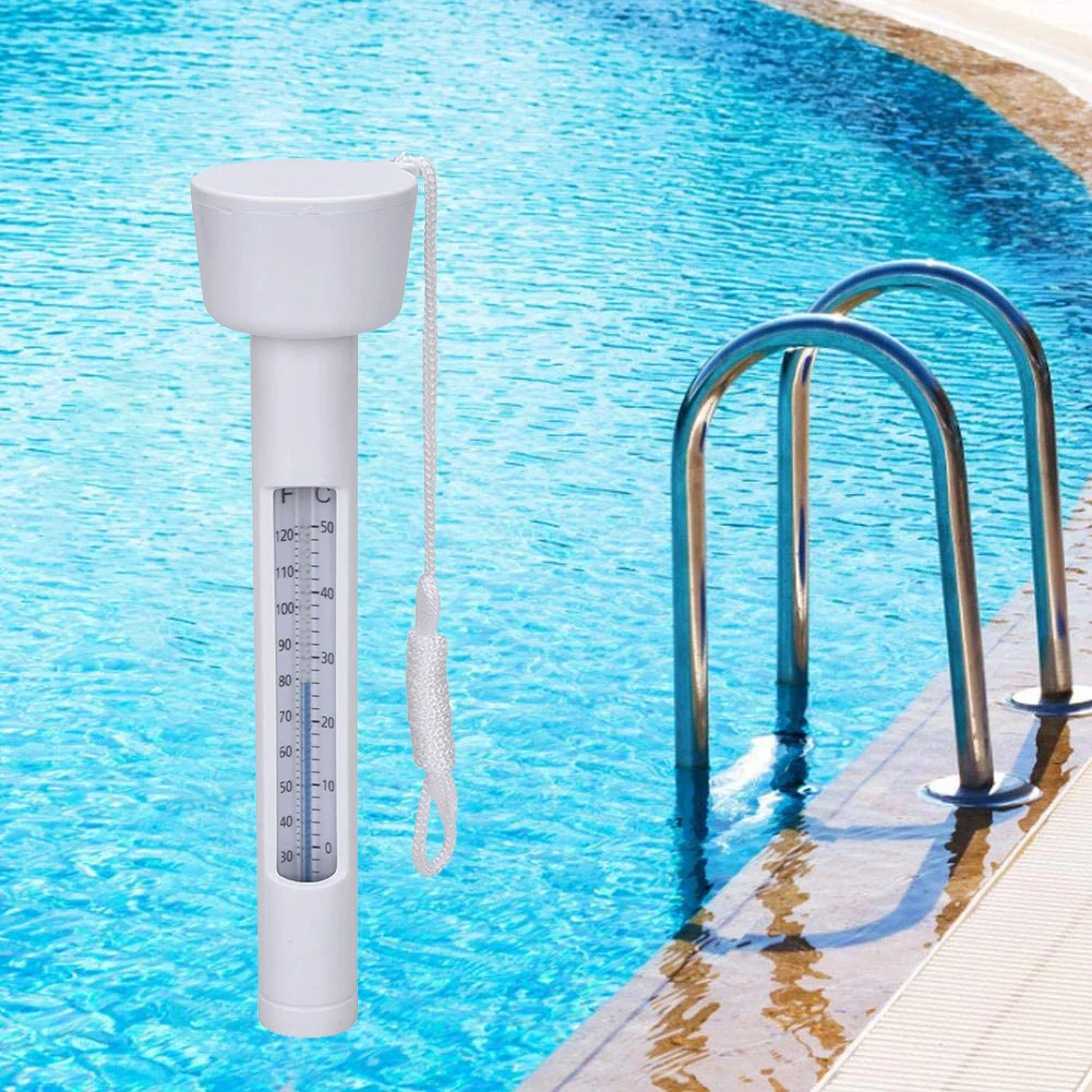 Floating Thermometer Swimming Pool Thermometer Water Temperature Thermometer for Outdoor and Indoor Swimming Pools and Spas