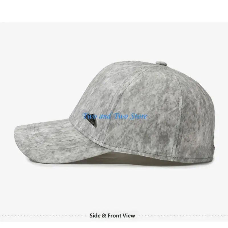 

HX6F Comfortable Breathable Dad Hat Sunproof Fabric Baseball Hat For Walking Travel And Daily Outfit Fashion Headpiece