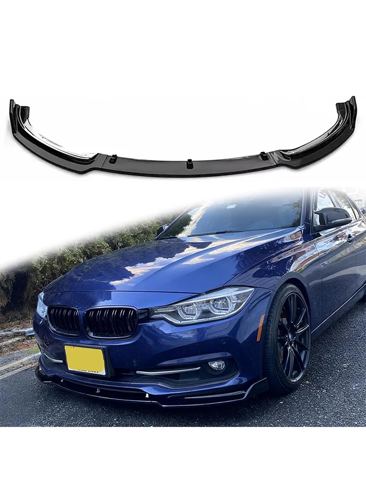 Listwa zderzaka do BMW serii 3 F30 F31 F35 2012-2015 320i/328i/330i/335i/340i, przedni spojler zderzaka, splitter, zestaw karoseryjny, tuning. — 2