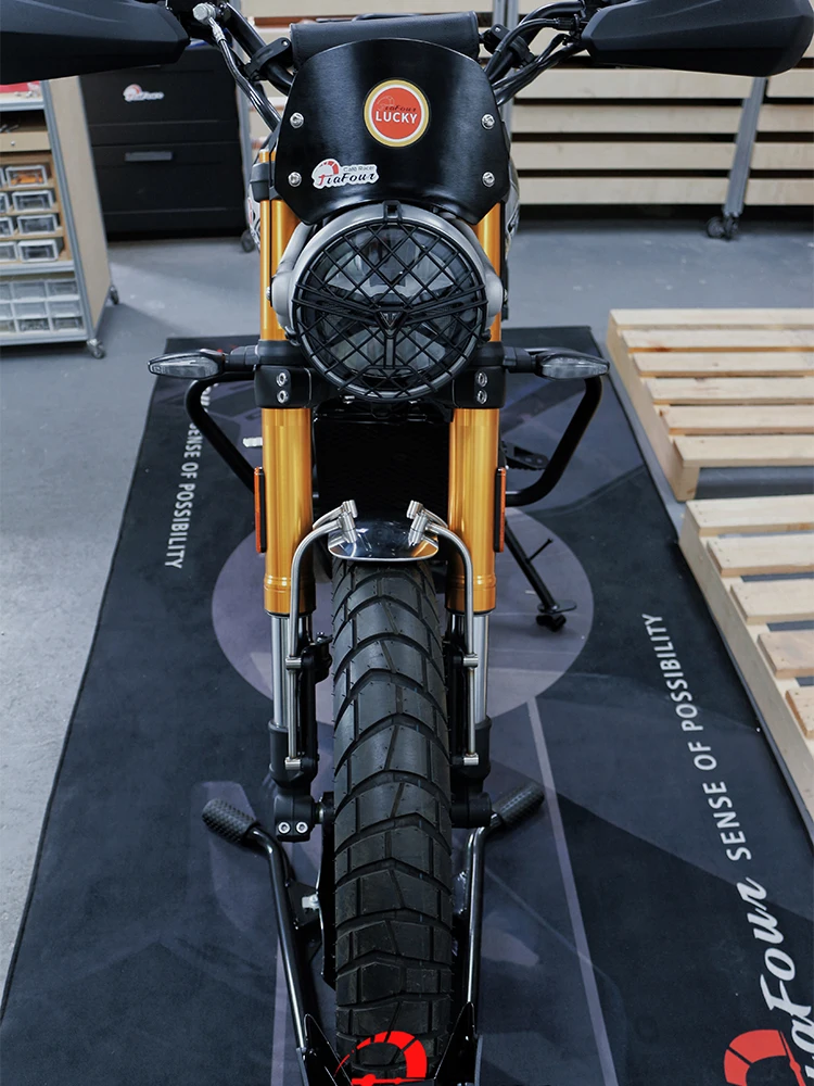 

Retro Motorcycle Mudguard For Scrambler 400X 2023-2025 Front Mounted Fender Splash Guard