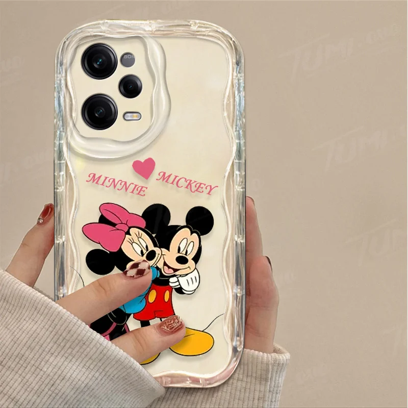 Disney Mickey Mouse Minnie Silicone Case For Xiaomi Redmi Note 13 12 Pro Plus Turbo Speed 12S 12R 11 11S 10 10S 9S 7 8 9 Pro Max