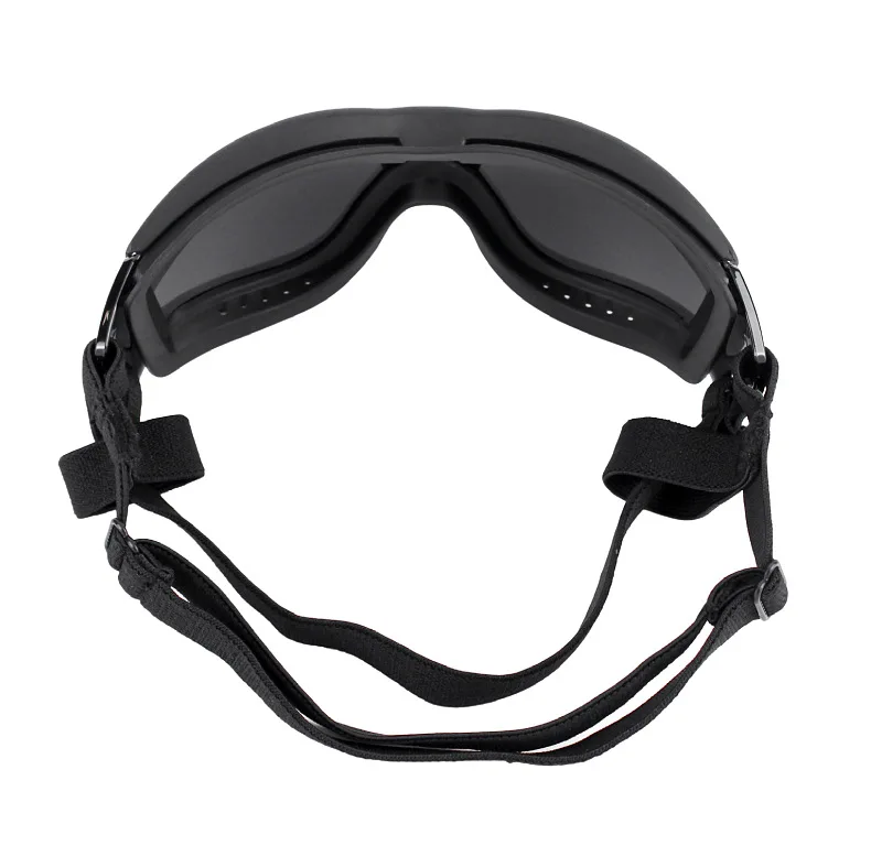 Transparente Farbige Hunde-Schutzbrille Wasserdicht Winddicht Sonnenschutz UV-Beständig Große Hundebrille – Detail 12
