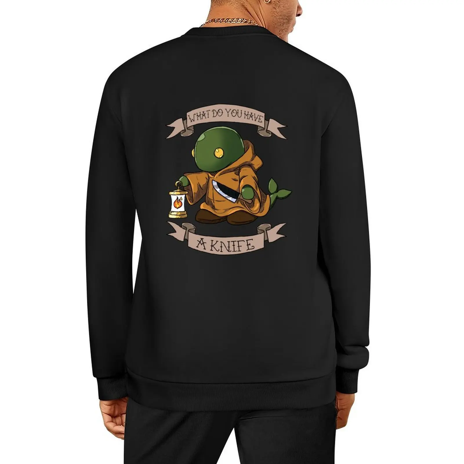 

Tonberry, A knife!! Pullover men's autumn clothes men wear tracksuits autumn jacket men men sweatshirt