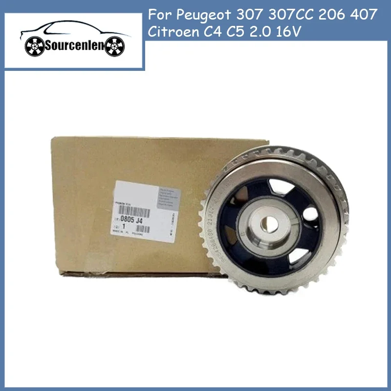 

Brand New Genuine Exhaust Timing Gear Camshaft Belt Pulley 0805J4 For Peugeot 307 307CC 206 407 Citroen C4 C5 2.0 16V