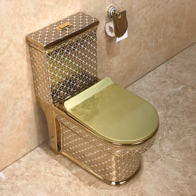 Modern Sanitary Toilet Water Tank One Piece Figures Luxurious Hotel Toilet High Quality Sanita Inteligente Bathroom Accessories