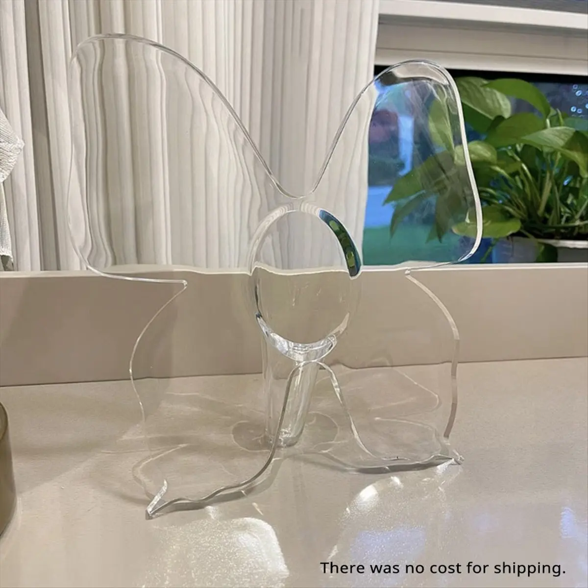 

Ваза для цветов-бабочек - прозрачные акриловые вазы для цветов, современная ваза с одной розой, домашний декор, декоративные вазы