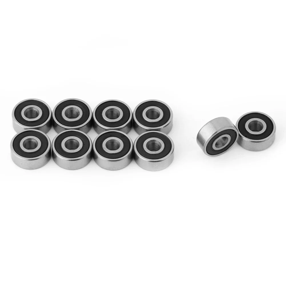 6210pcs 623-2RS Double Rubber Sealed Steel Miniature Deep Groove Ball Bearings 3*10*4mm