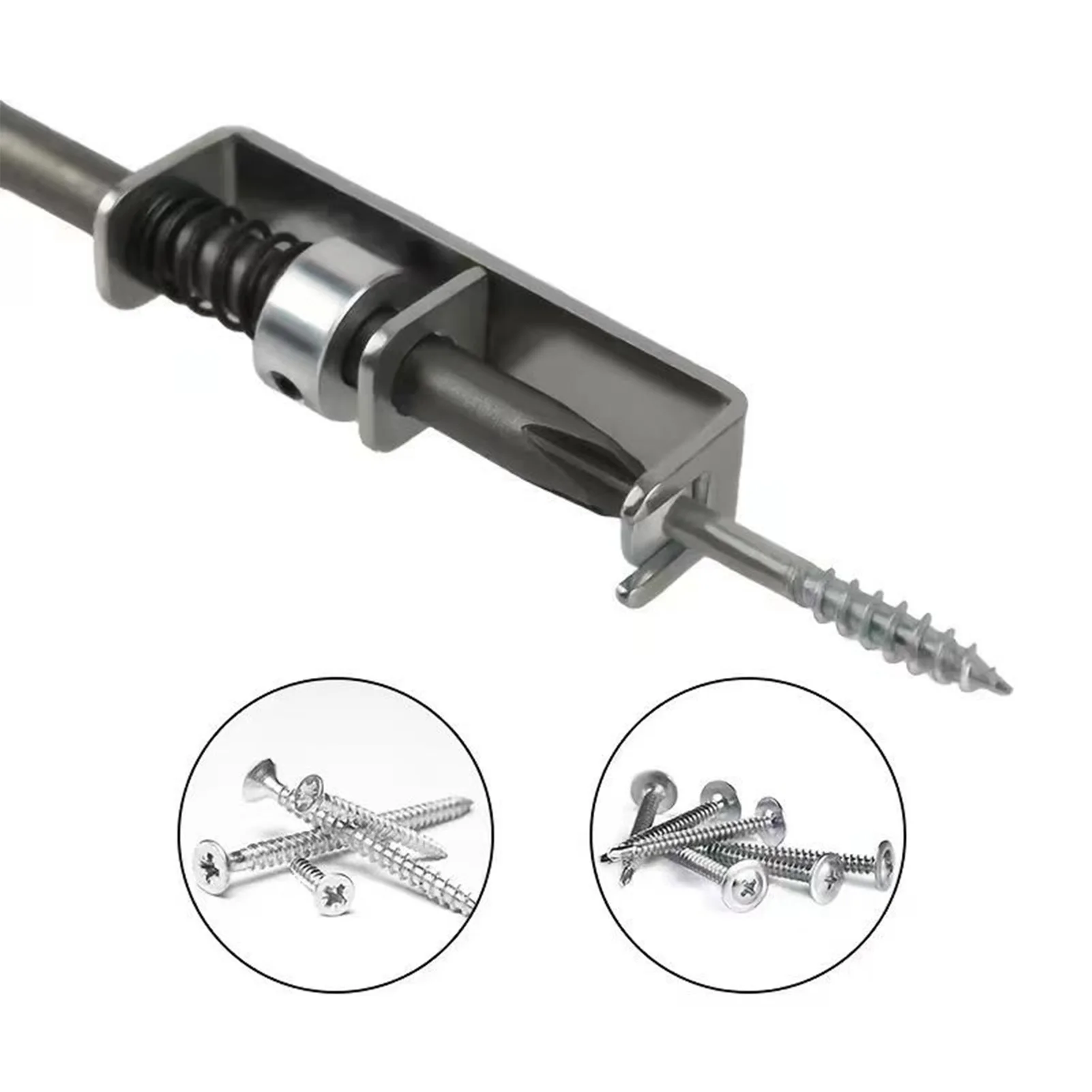 Electric Screwdriver Bit Spring Loaded Anti Drop Drill Accessory For Home Repair And Professional Use