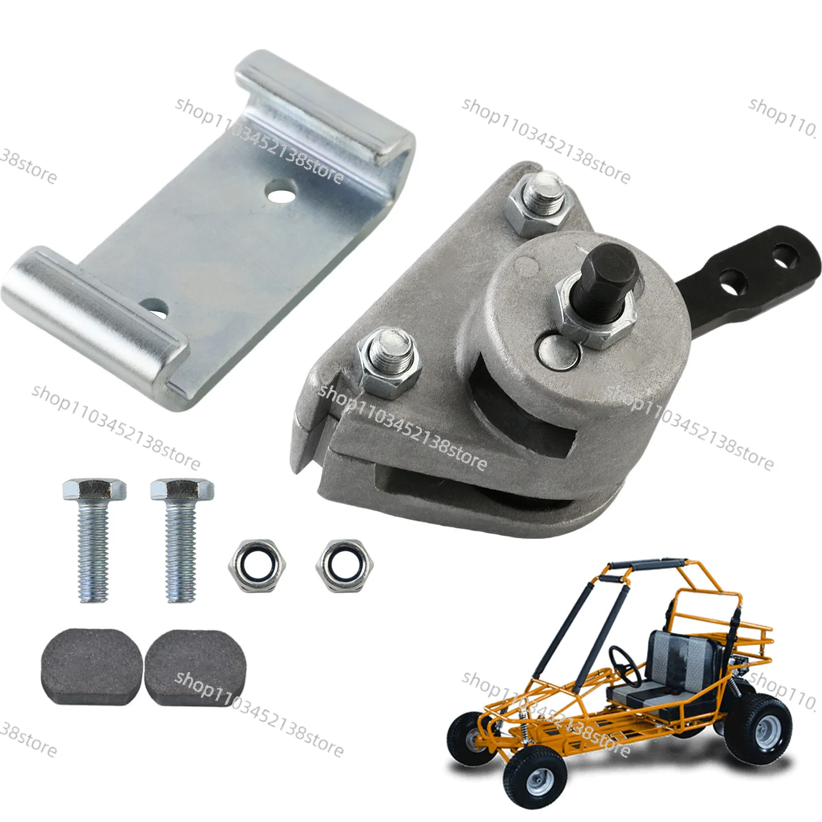 مضخة فرامل كارت الفرجار الميكانيكية والأقواس مع منصات لمانكو 9598 9597 #1