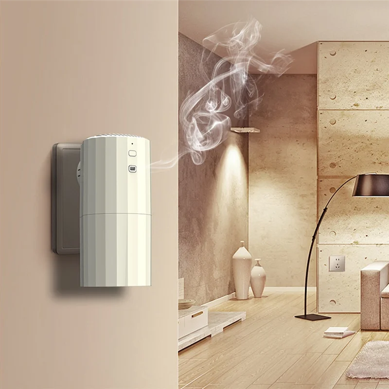 

New Aromatherapy Diffuser for Bedroom Hotel Scent Machine Spray Oil Diffuser Induction Air Fresheners Smell EU Plug