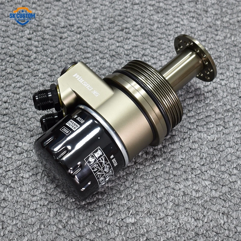 For Audi S4 B9 B9.5 S5 A6L C8 A7 Q7 Q8 SQ5 EA839 3.0T Engine Oil Cooler Adapter Kit