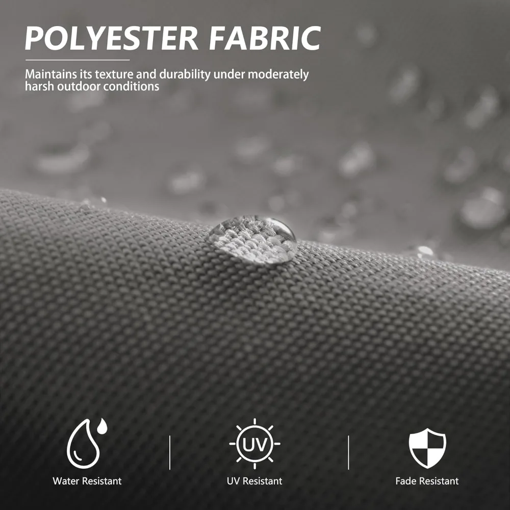 وسائد استرخاء خارجية، 72 طويلة × 21 عريضة × 4 عميقة، رغوة عالية الكثافة، مقاومة للماء ومقاومة للبهتان للاستخدام الخارجي #4