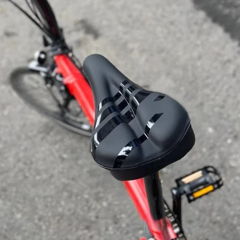 Bicycle Seat Thick, Soft and Comfortable Silicone Lightweight Waterproof Car Saddle Bicycle Accessories
