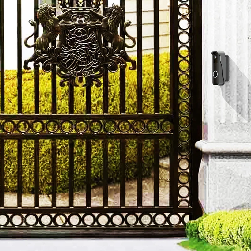 Kit de montage de caméra de sonnette réglable, angle de montage, vidéo, durable, facile à utiliser