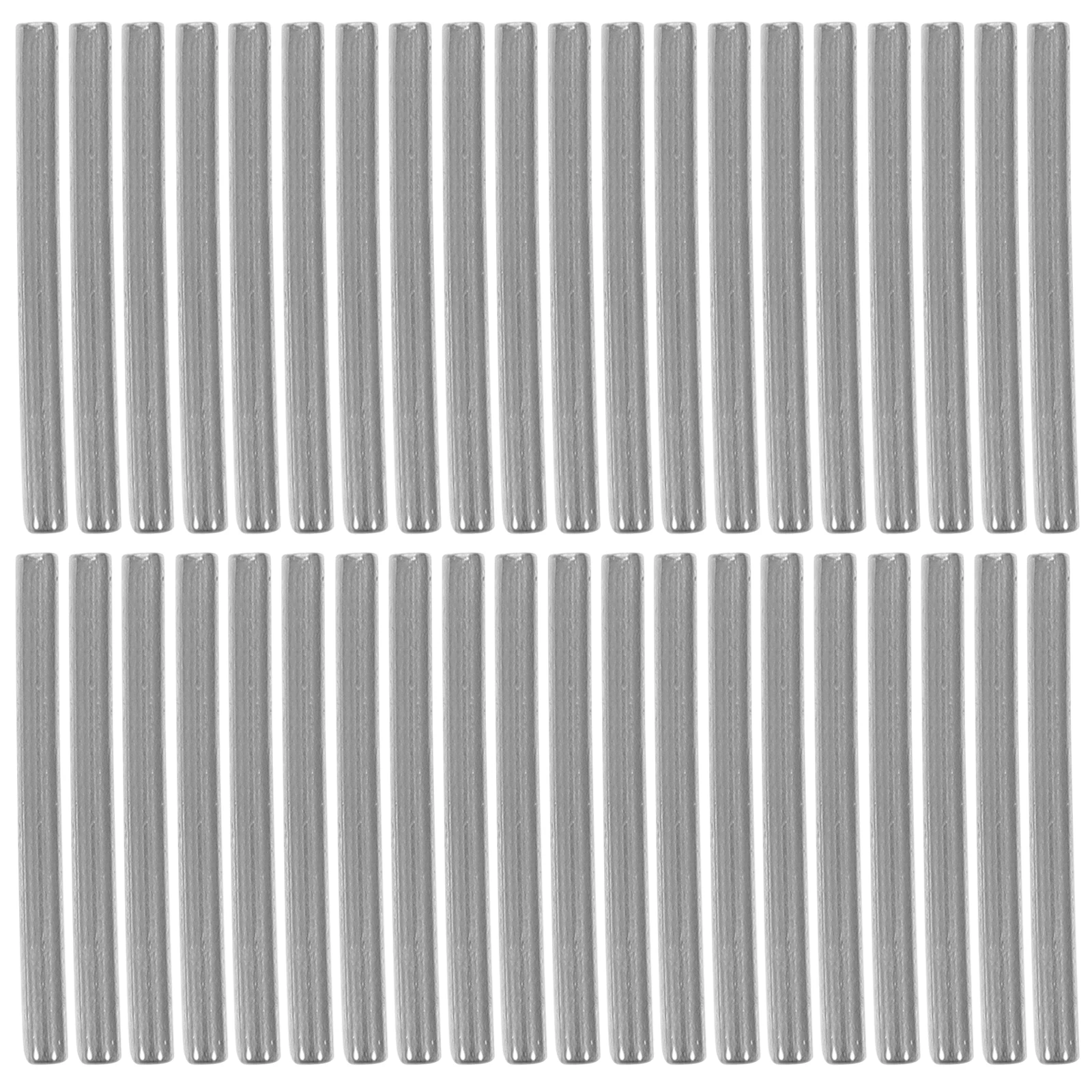 

200 Pcs Shelf Pins Cylindrical Standard Parts Rack Metal Cabinet Pegs Shelves Silver Stainless Steel