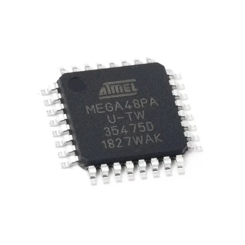 1 Pcs ATMEGA48PA-AU TQFP-32 Silk Screen MEGA48PA QFP32 Chip IC