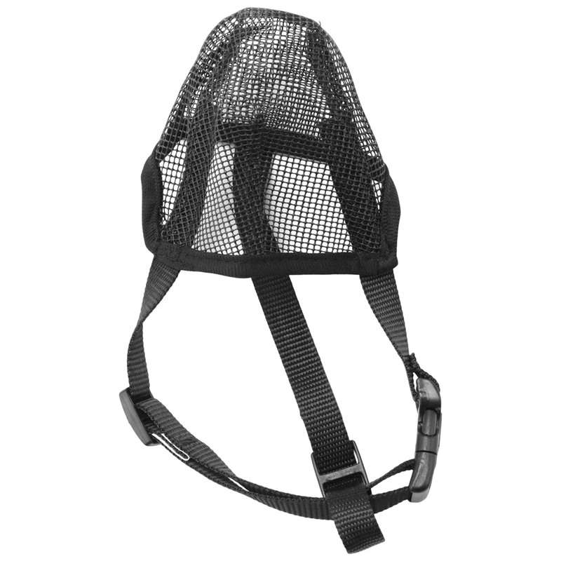 Dog Muzzle, Soft Mesh Muzzle For Small Medium Large Dogs Labrador German Shepherd, Breathable Adjustable Muzzles