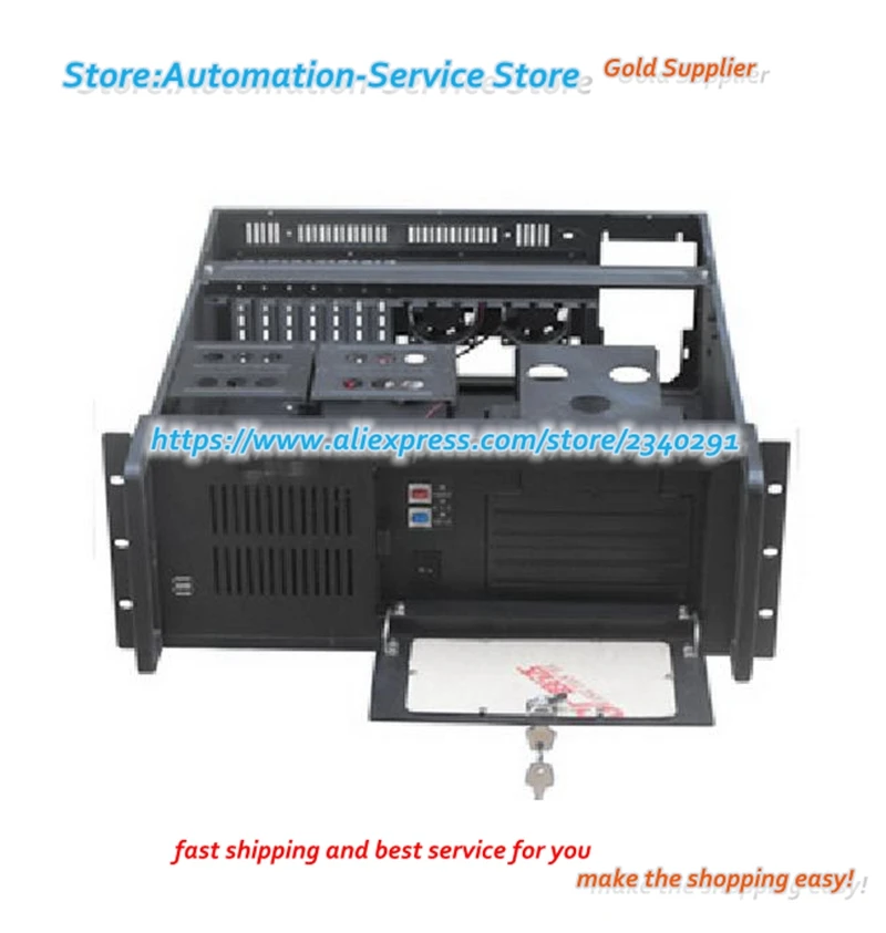 4U4512 Промышленный сервер управления Промышленный корпус Корпус рабочей станции 12-слот расширения жесткого диска