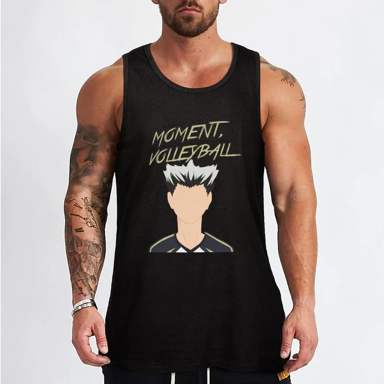 Bokuto Koutarou Minimal Tank Top anime clothes Men's sleeveless t-shirt sports vest gym top