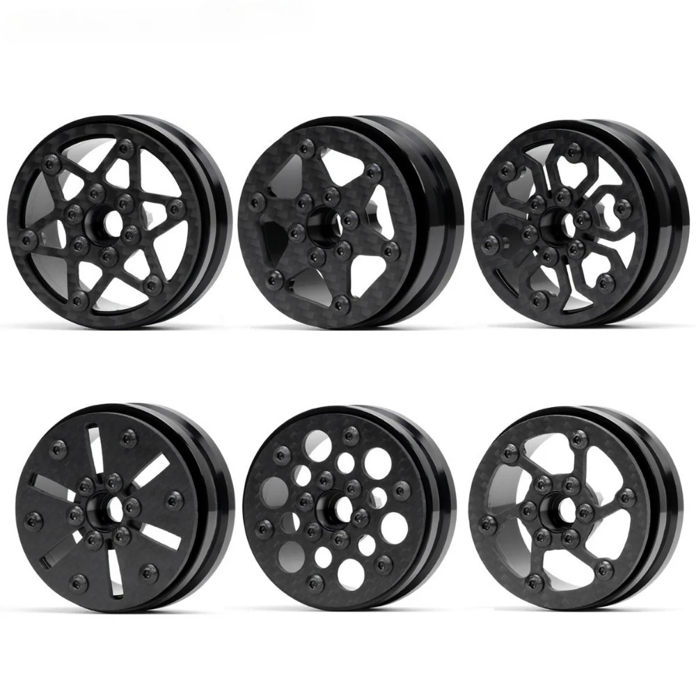 

4 шт. 1,9-дюймовая ступица колеса без зажимов для 1/10 RC гусеничного автомобиля Traxxas TRX4 Defender AXIAL SCX10 RC4WD D90 Wraith Wrangler VP H10 Jeep