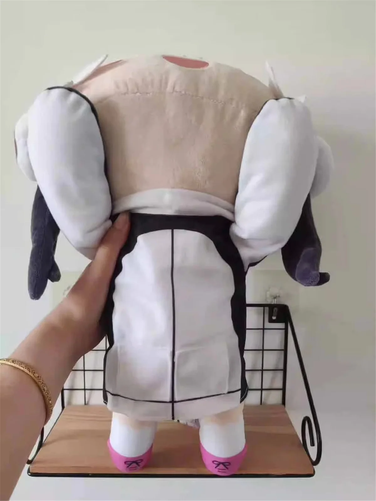 Bonito japão anime kemono amigos pinguim real princesa grande colocado pelúcia travesseiro boneca brinquedo 40cm crianças meninas presentes