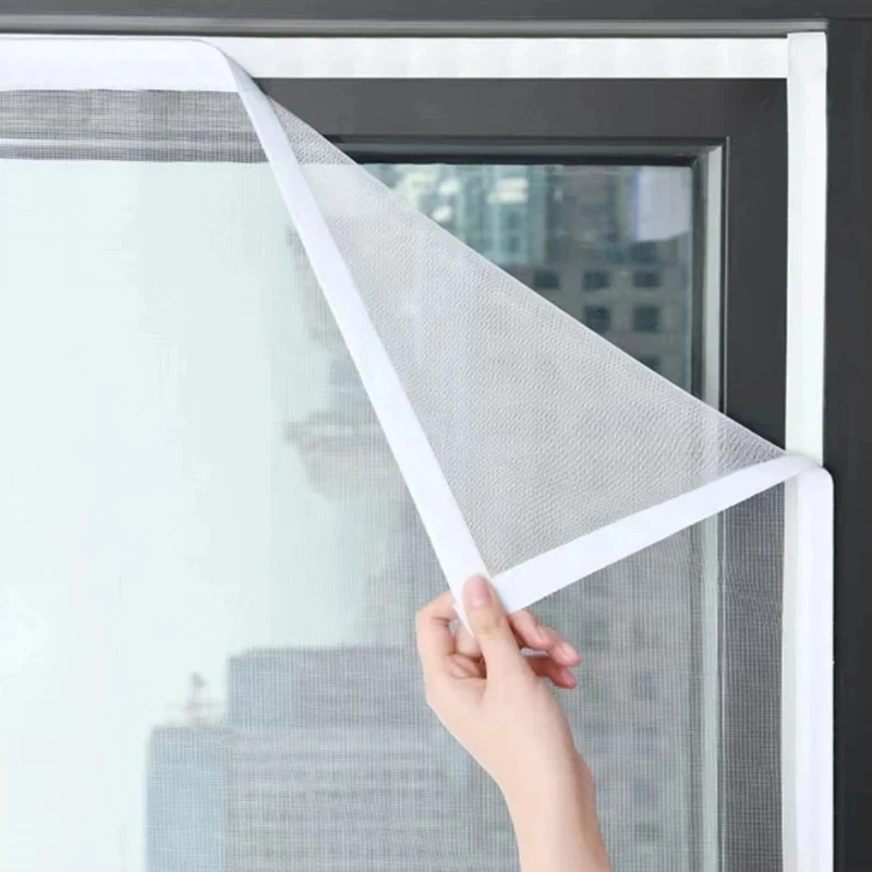 Anti-mosquito Screen Screen Anti-fly Curtain Magic Screen, Summer Invisible Mosquito Net Mesh Air Adjustable Glass Fiber Custom