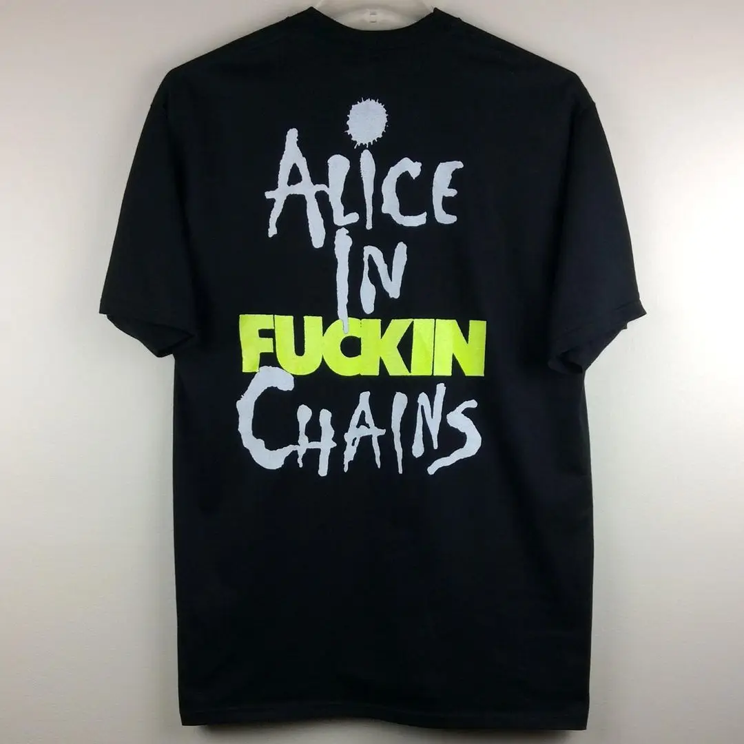 Alice in Chains: Heavy Metal Rock Short Sleeve Punk Style Men's and Women's High Street T-shirts By Alice in Chains