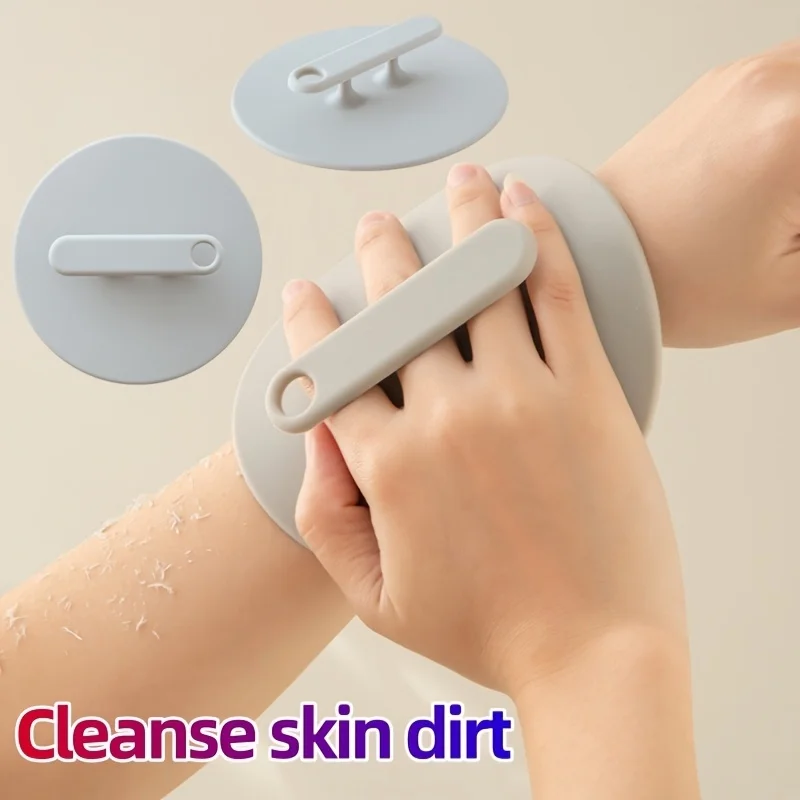 Finger Design Silicone Shower Scrub Gloves Exfoliating Dead Skin Remover Painless Back Scrub and Mud Removal Shower Tool