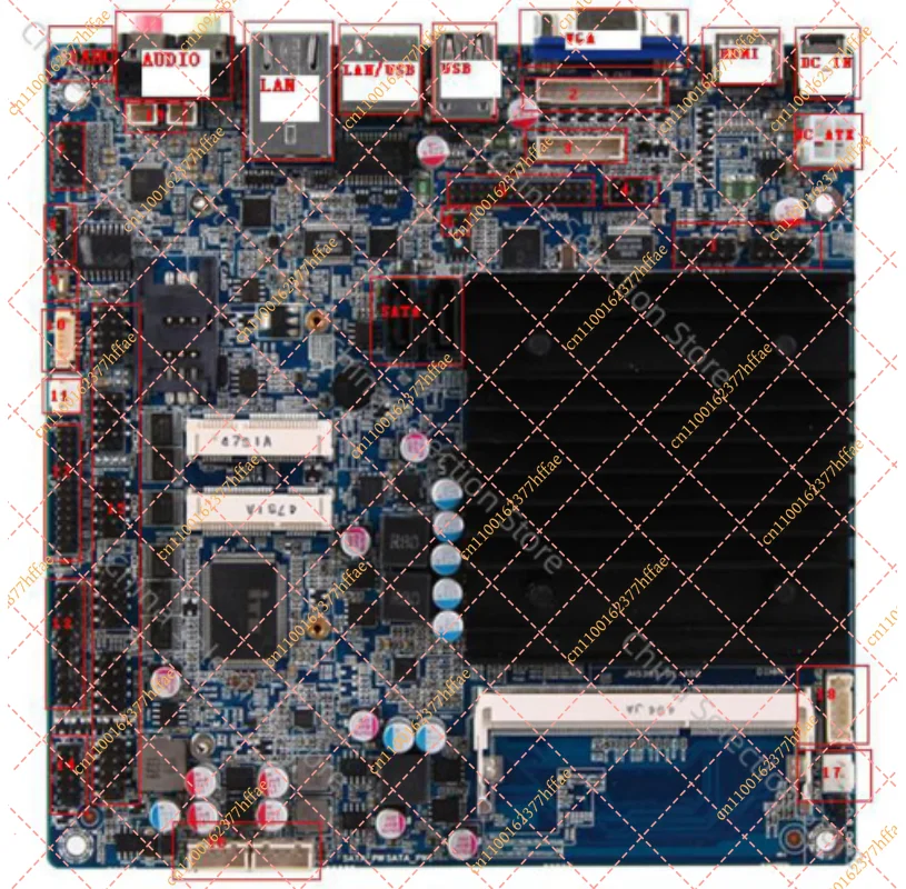 MI-J1900SL Industrial Control Computer Main Board Network Advertising Machine Main Board Computer All-in-one Machine Main Board