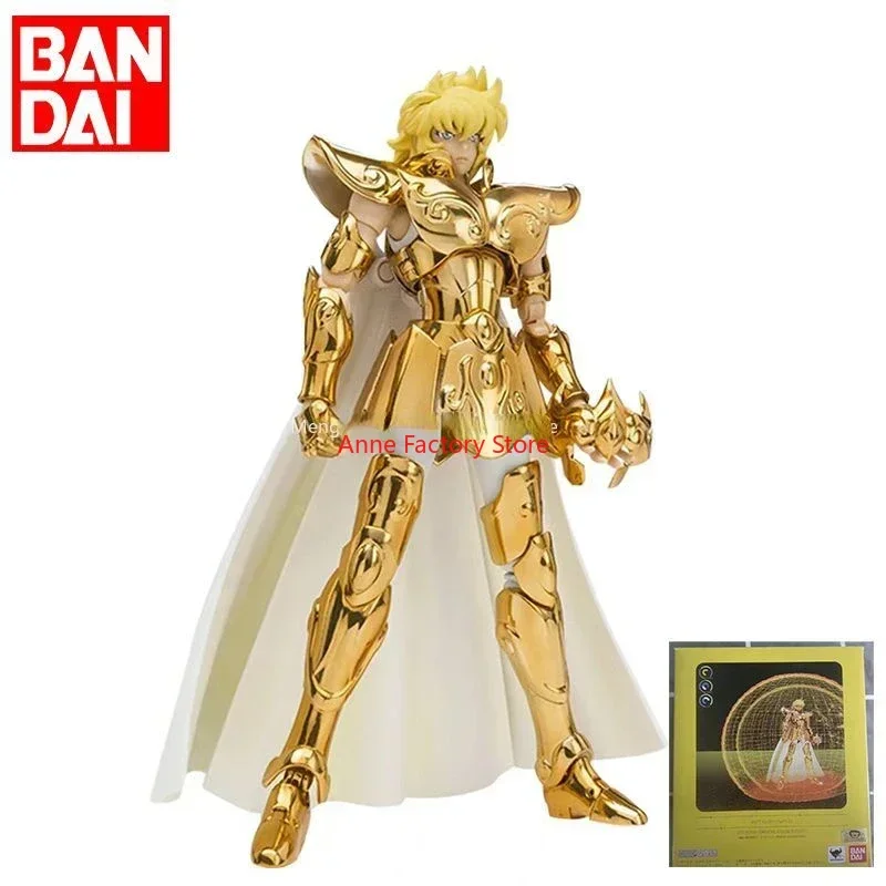 

In Stock BANDAI Saint Cloth Myth EX Leo Aiolia Original Color Version Anime Figure Model Collection Gift