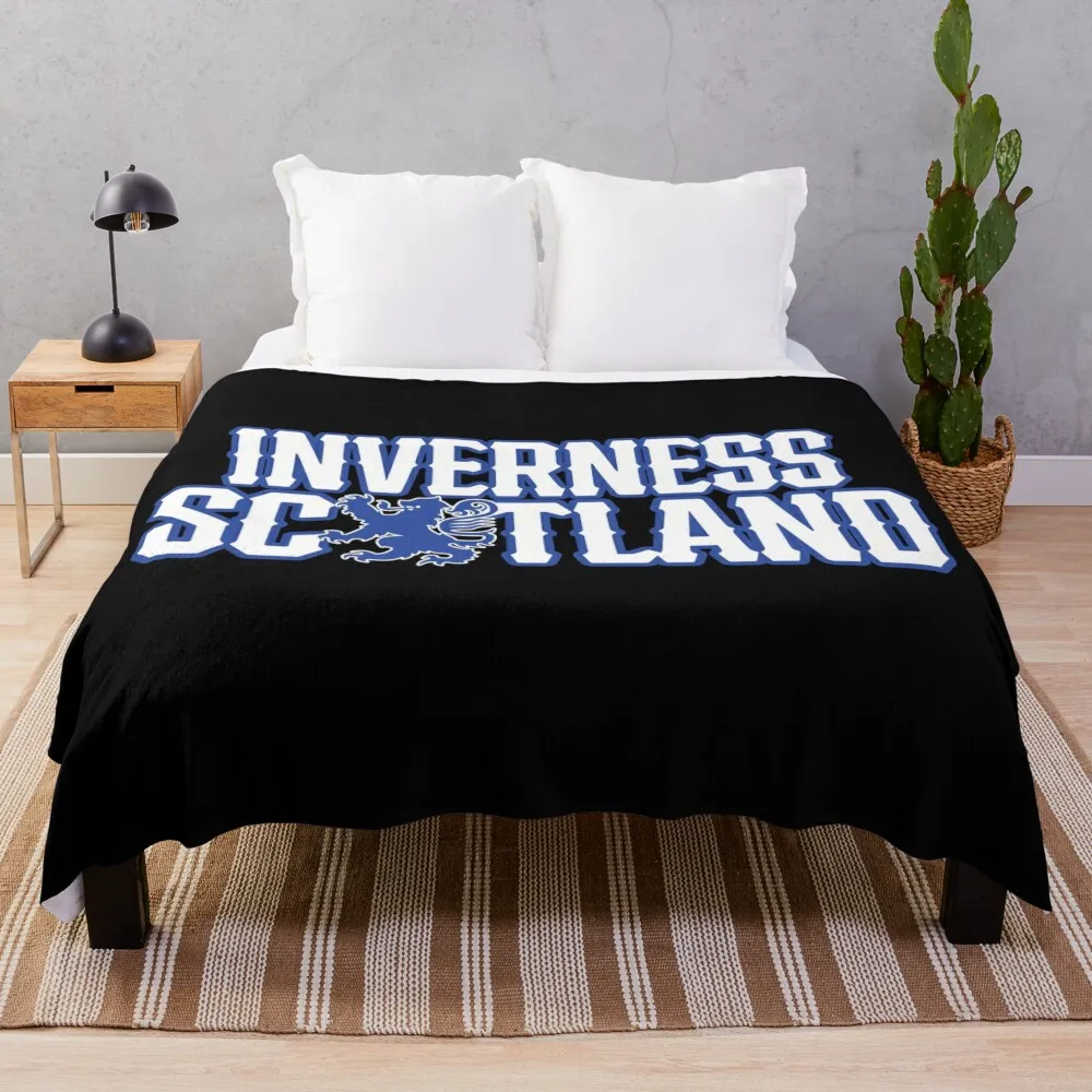 Inverness Scotland Throw Blanket manga decorative Luxury Summer Blankets