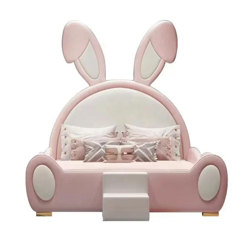 Pink girls' favorite design children's bed