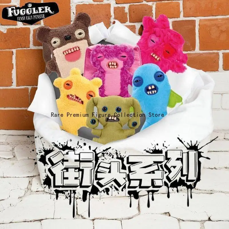

Подлинная уличная серия FUGGLER, уродливая милая забавная плюшевая игрушка-монстр, мягкая кукла, модный коллекционный подарок для детей и взрослых