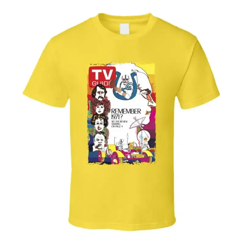 Remember 1971 Tv Magazine T Shirt