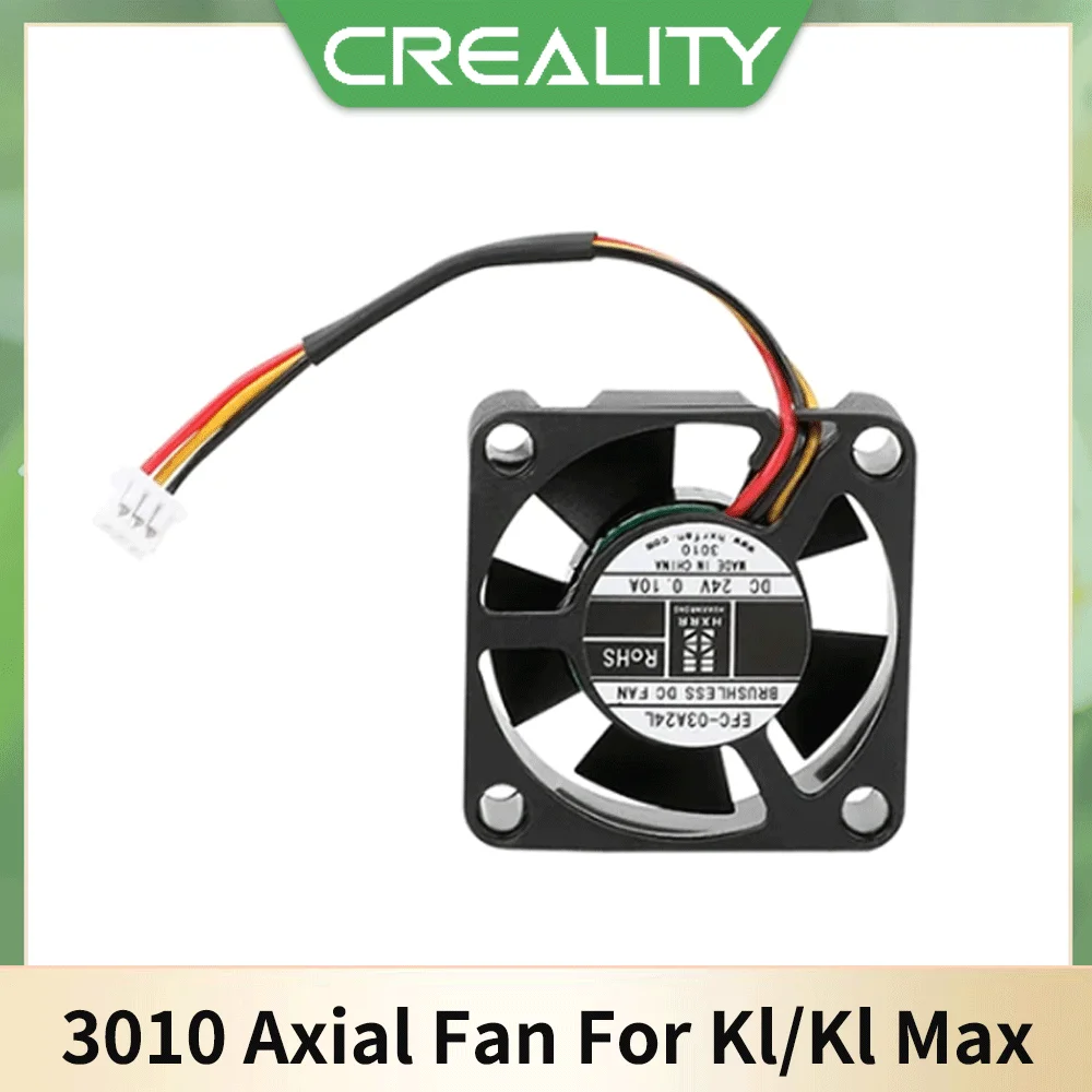 

Creality K1C/K1 Max Fan 3010 Осевой вентилятор DC 24 В Шарикоподшипник для K1/K1 Max Замена аксессуаров для 3D-принтеров