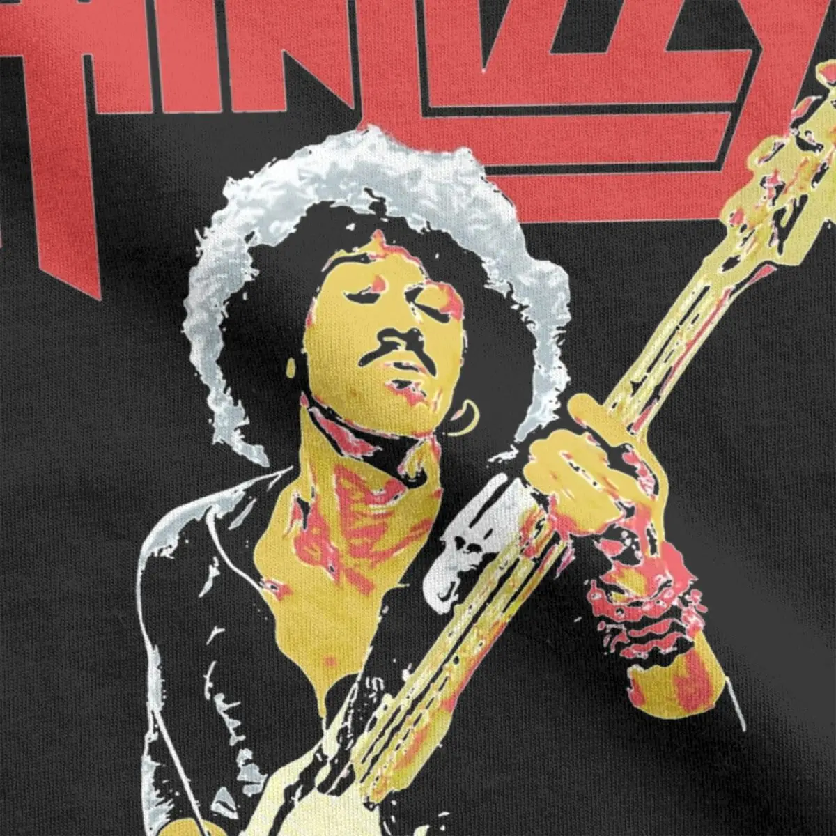 Rock Band 90s Men Women\'s T Shirts Thin Lizzy Leisure Tees Short Sleeve Round Collar T-Shirt Pure Cotton Original Tops