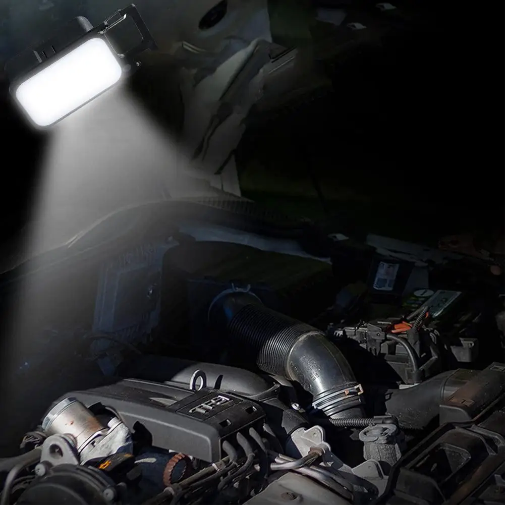 Led Mini Keychain Flashlight Work Light Intensity Portable Rechargeable Student Dormitories And Y2n8