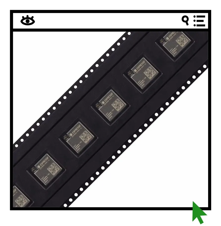 

2 шт. ESP8684-MINI-1U-H4 32-битный RISC-V MCU 2,4 ГГц Wi-Fi Bluetooth
