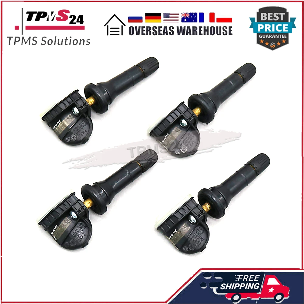 4PCS ยางเซนเซอร์ความดัน433MHz สำหรับ Ford Focus Focus Kuga Ford Mondeo Mk5 Ecosport 433MHz ความดันยาง MONITOR SENSOR EV6T-1A180-CB