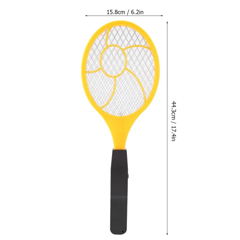 Battery Mosquito Swatter Three layer Electric Fly Mosquito Swatter Bug  Racket Insects Killer Electric Bug Swatter
