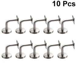 3pcs Handrail Brackets Bracket Stair Rail Wall Railing Staircases Stainless Steel Bannister Wall Handrail Bracket