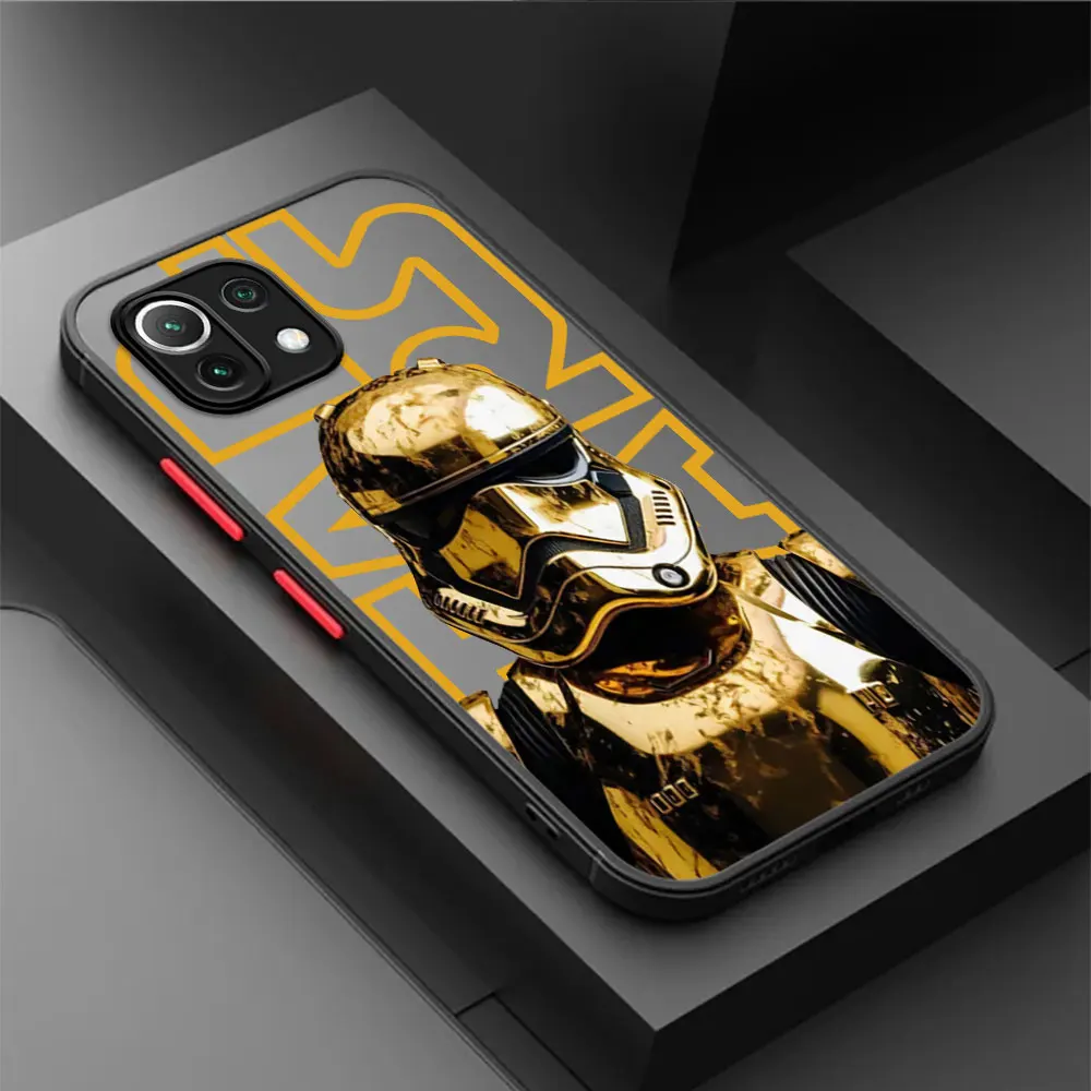 Soft Silicone Phone Case for Xiaomi Mi 12X Poco X3 Pro X4 NFC x5 C40 12 12T Pro 11T 11 Lite Star Mandalorians W-Wars Cover