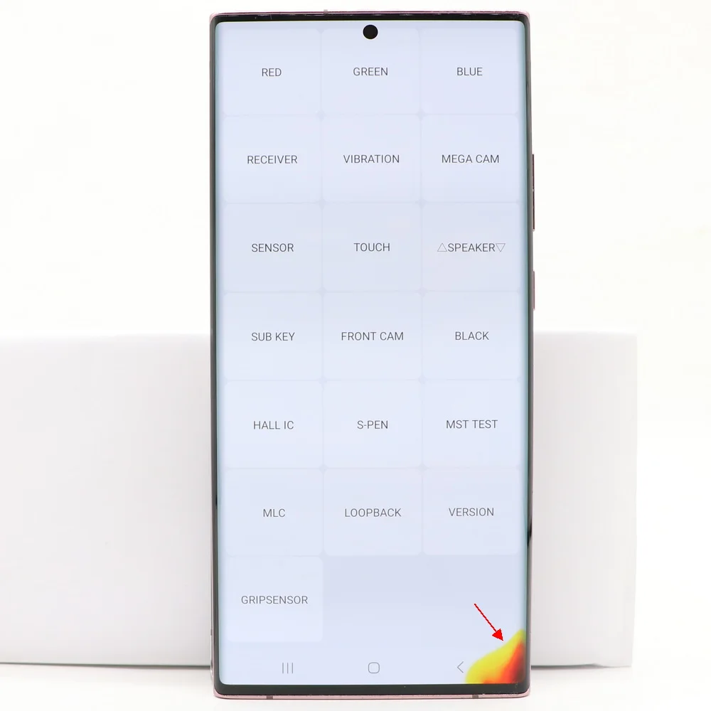 With defects For Samsung Galaxy Note20 Ultra  AMOLED Note 20 Ultra LCD Display N985F N985F/DS N986B N986U Touch Screen Digitizer