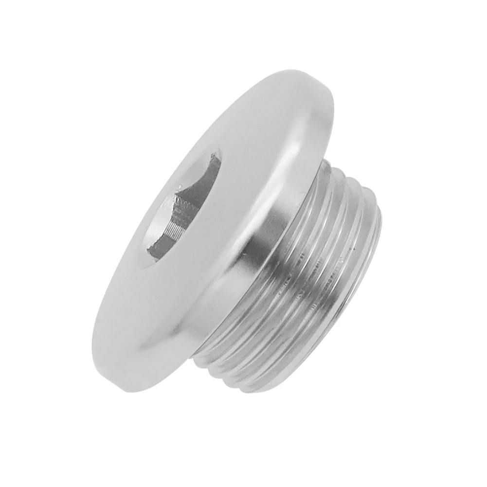 CNC aluminium korek wlewu oleju wtyczka o-ring dla Yamaha Top skrzynia korbowa YFM 700 Raptor quad motocykl napełniacz oleju zaslepka — zdjęcie 6