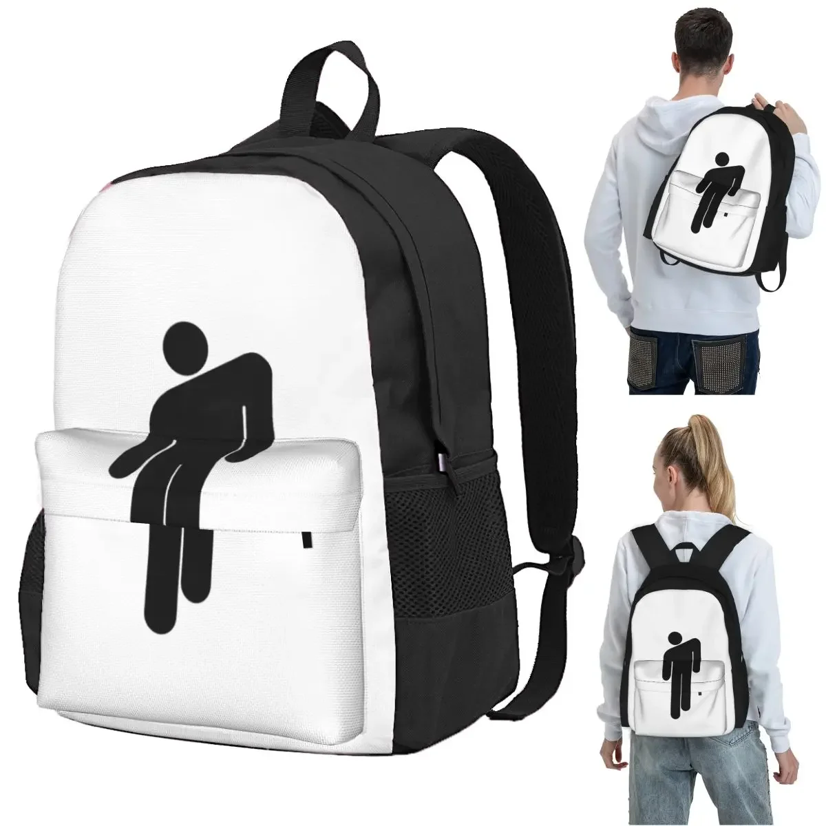 Hit Me Hard And Soft Music Album Backpack Student BookBag Kids School Bag Laptop Shoulder Bags for Boys Girls
