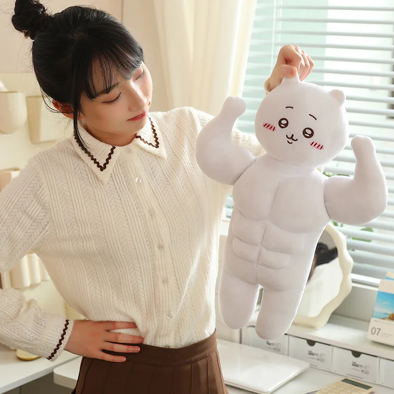 50 cm simpatico cartone animato Kawaii Chiikawa Hachiware Usagi peluche bambola cuscino ornamento giocattolo regalo di compleanno per bambini adulti