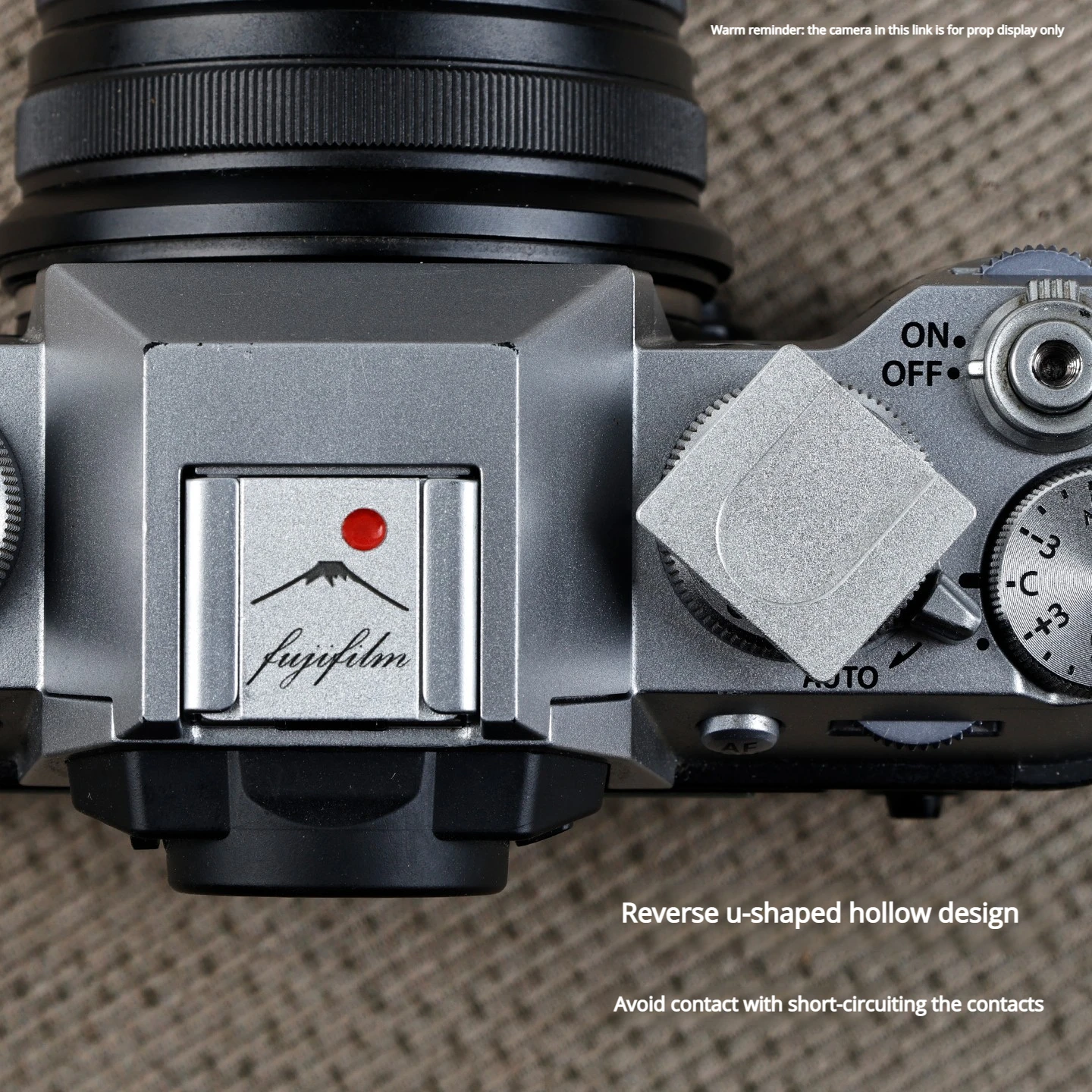 

Suitable for Sony ZVE10 Camera Nikon Z50 Second-Generation Fujifilm XT50/XS20 Canon Shutter Button hot Shoe Cover