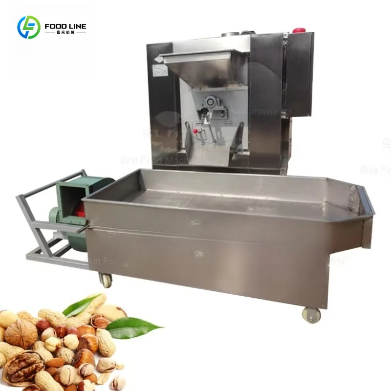 Customized Nuts Baking Cooling Machine Cart Toasted Sesame Almonds Hazelnuts Macadamia Cashew Peanuts